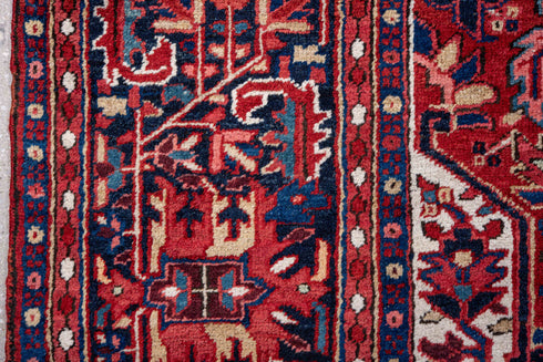 Vintage Heriz Area Rug (9' x 13')
